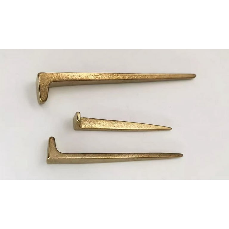 decrative weights hooks Hotop 30 Pieces Push Pin Wall Metal Thumb Tack Hangers Iron Alloy Nail Decorative Picture Hooks for 20 Lbs Home Office School Party Supply (Bronze) : Office Products Hang coats XHIPY 20 PCS Vintage Metal