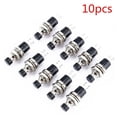 thumbnail image 3 of 10pcs mini lockless instantaneous contact switch mini switch ps-110 black, 3 of 10