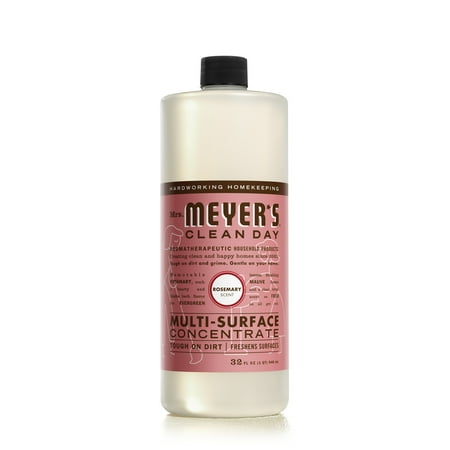 Mrs. Meyers Clean Day Multi-Surface Cleaner Concentrate, Rosemary Scent, 32 Ounce Bottle