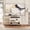 White, variant on FITUEYES Rolling TV Stand for 40-85 inch TVs, Height Adjustable, White