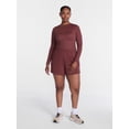 thumbnail image 2 of Avia Women's ScubaKnit Shorts, 5" Inseam, Sizes XS-4X, 2 of 6