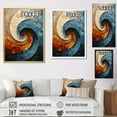 thumbnail image 4 of Designart "compositiond Spiral" Abstract Wall Art Print, 4 of 5