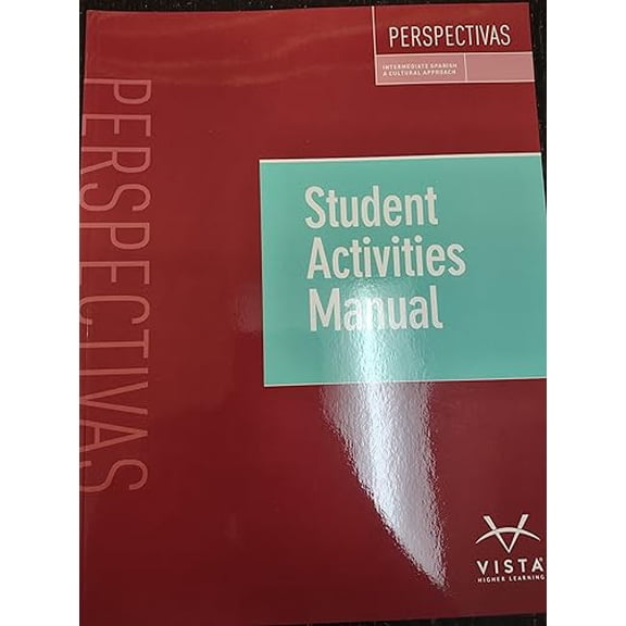 Pre-Owned Prespectivas 1E Intermediate Spanish cultural approach Student activities manual, 9781543331196, 154333119X, Paperback,