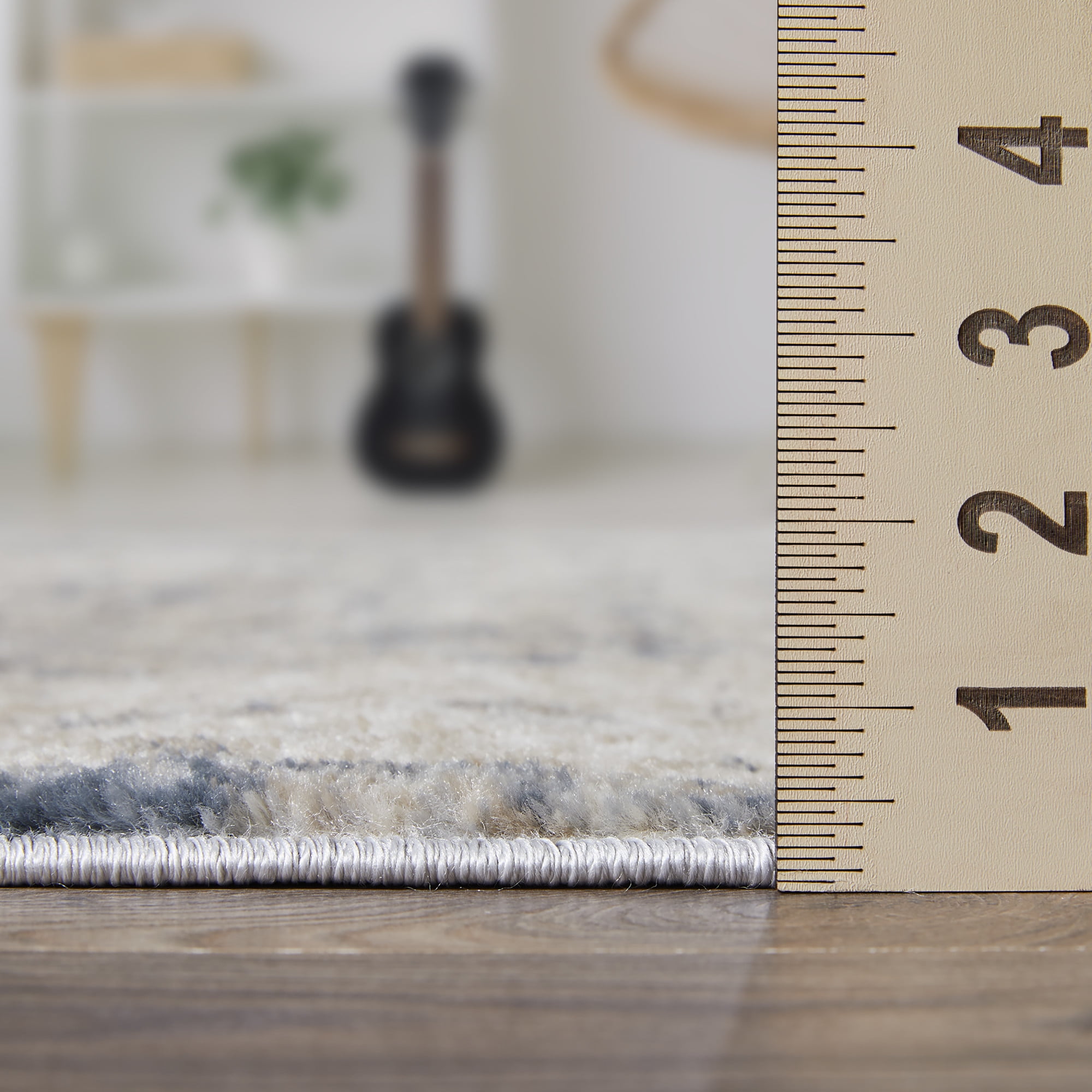 Loomaknoti Kehleigh Abagail 5' x 7' Beige Oriental Indoor Area Rug