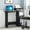 Black, variant on Furinno Efficient Wood Home Laptop Notebook Computer Desk in Black/Gray