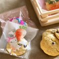 thumbnail image 5 of Wrapables Transparent Self-Adhesive 4" x 4" Candy and Cookie Bags, Favor Treat Bags for Parties and Wedding (200pcs), Bunnies, 5 of 7