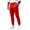 Red, variant on Yifymode Mens Joggers with Pockets Casual Sweatpant | Slim-fit Elastic Waist Casual Pants Lightweight Golf Work Athletic Gym Track