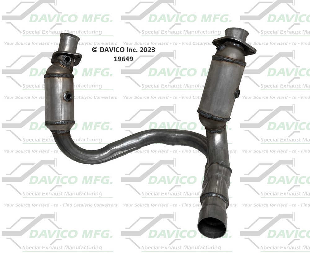 Davico Mfg 19649 Direct-Fit Catalytic Converter