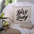 thumbnail image 3 of Decorative Throw Pillow Covers Cotton Linen Farmhouse Cushion Cover 18x18 Inches for Home Couch Sofa Bench Decor, 3 of 5