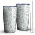 thumbnail image 1 of Happy Fall Gobelet Mince 20oz - Bouteille d'Eau Isolée - Tasse de Voyage Isolée, 1 of 6