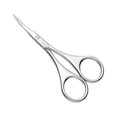 thumbnail image 2 of Recortador de pelo de nariz para cejas, barba, bigote, herramienta de cuidado del cabello de belleza personal redonda multiusos para (Cabeza de seguridad plateada 2), 2 of 5