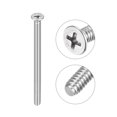 thumbnail image 4 of Uxcell 10#-24x3" Flat Head Machine Phillips Screws 304 Stainless Steel Polishing 25 Pack, 4 of 5