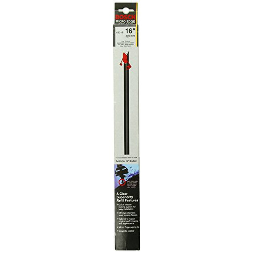 Windshield Wiper Blade RefillWiper Refill Front Bosch 43316 Walmart
