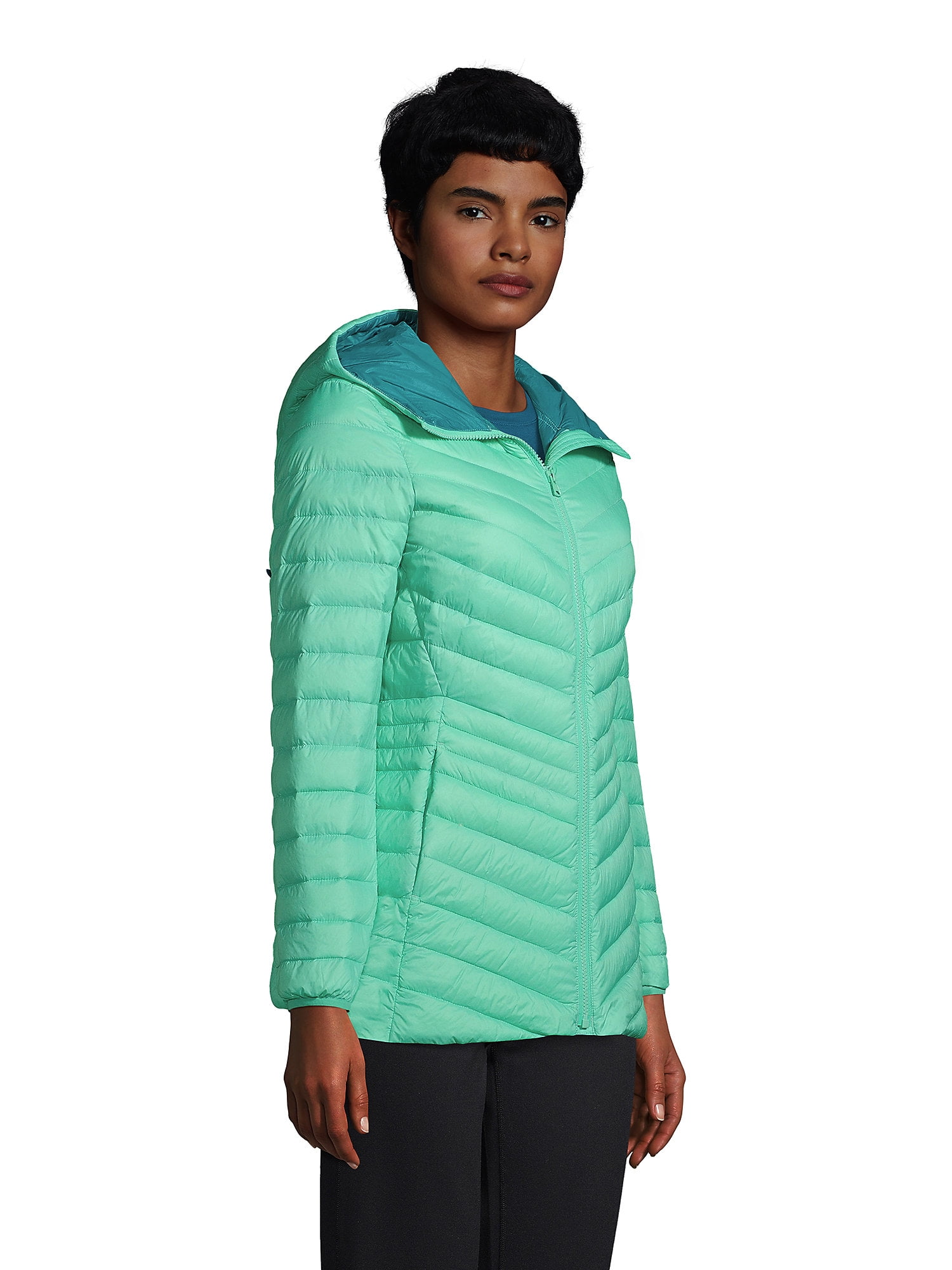 Lands End Ultralight Packable Down Jacket