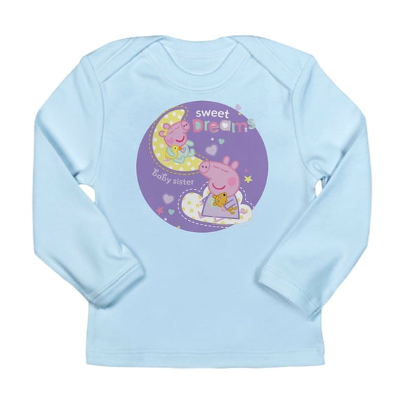 CafePress - Peppa Pig: Sweet Dreams Long Sleeve Infant T Shirt - Long Sleeve Infant T-Shirt