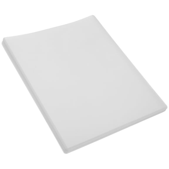 BESTOYARD Clear PVC Photo Sleeves Heavy Duty Page Protectors for Photos and Documents