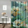 Creowell Extra Long Shower Curtain Length Rustic Farmhouse Shower