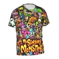 thumbnail image 3 of My Singing Monsters Men's Short-Sleeve T-Shirt Summer Casual Tee Top Breathable Crewneck T-Shirt Small, 3 of 7