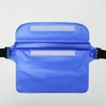 thumbnail image 4 of Pouch Waist Bag 3-layer Sealed Mobile Phone Storage Bag Outdoor Beach Accessories 18 x 22cm, 4 of 9