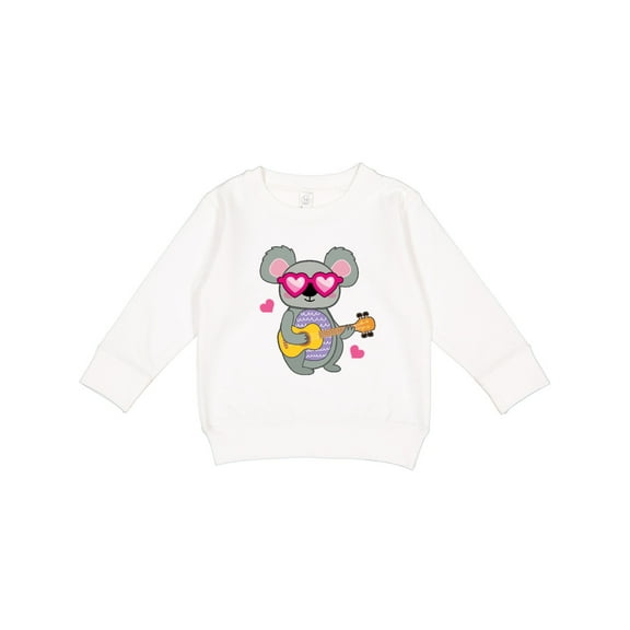 Inktastic Koala Cute Girls Guitar Toddler Sweatshirt