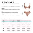 thumbnail image 6 of Wukai Maneki-Neko Cats Women's Bikini Set Two Piece,wimsuit High Waisted V Neck Twist Front Adjustable Spaghetti Straps Bathing Suit-Large, 6 of 7