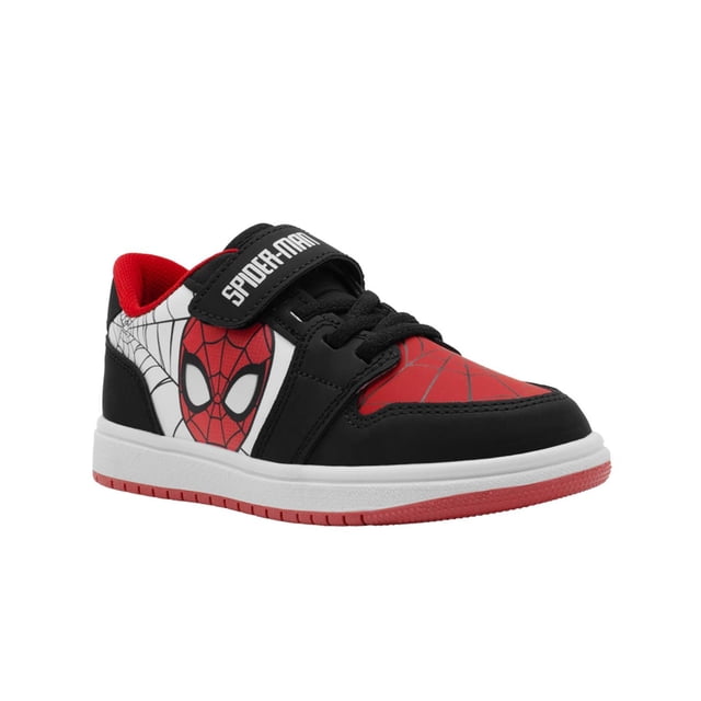 Tenis Hombre Araña Color Blanco Rojo Licencia Original negro 21
