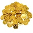 thumbnail image 4 of Monedas de Juguete para Niños de Halloween Moneda Plástico Monedas de Tes Plástico Oro para Tesoro Yotijar Monedas del tesoro pirata, 4 of 10