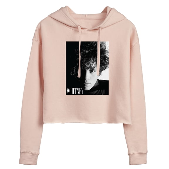 Whitney Houston - Whitney Box - Juniors Cropped Pullover Hoodie