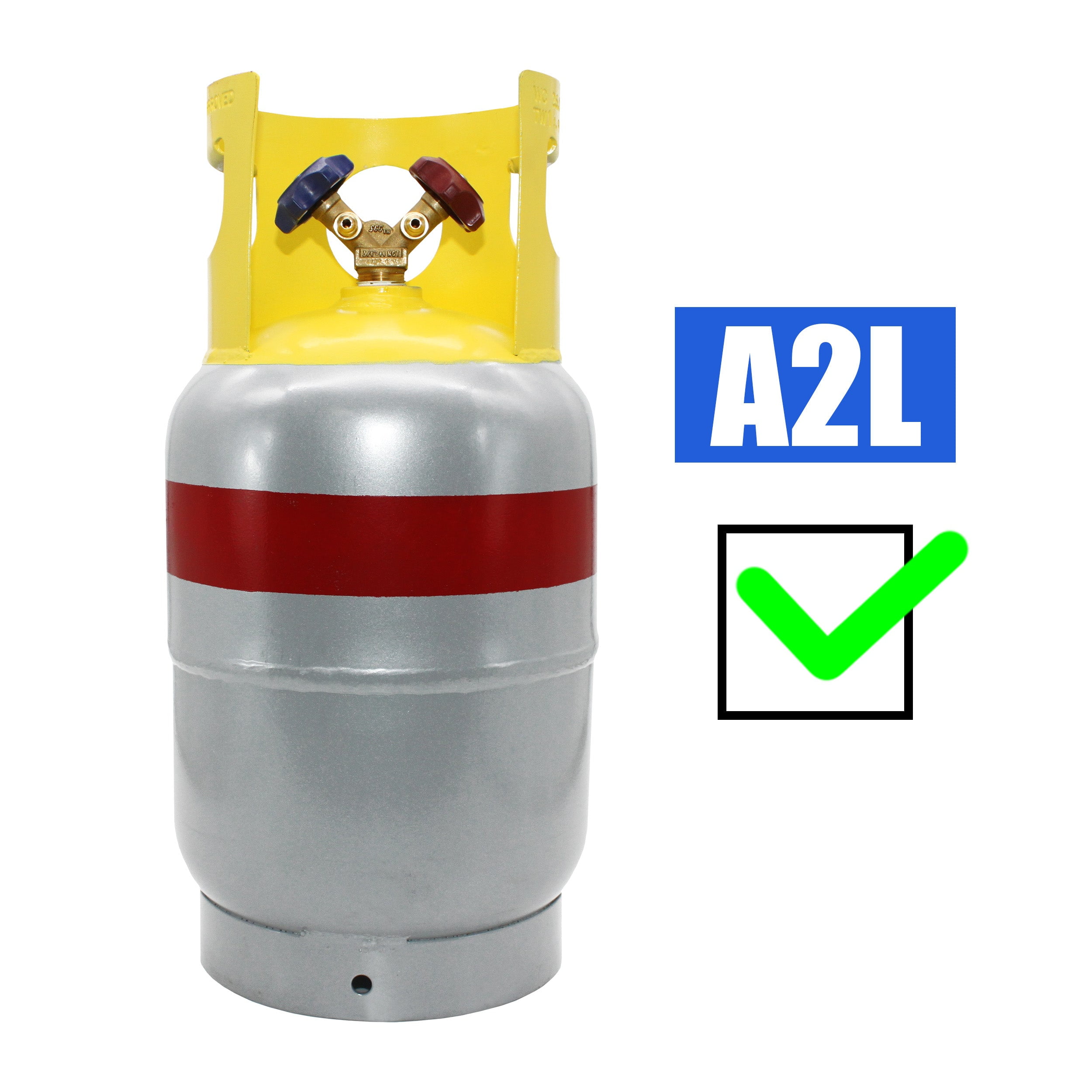 Flame King YSN301R-A2L 30-Pound Refrigerant Recovery Cylinder Tank for A2L Refrigerants