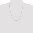 thumbnail image 3 of Auriga Fine Jewelry 925 Sterling Silver 0.5mm Curb Chain Necklace 24inch for Women, 3 of 5