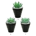 thumbnail image 4 of mmirethe Artificial Bonsai with Pots Outdoor Landscape Decorative Simulation Succulent PVC Mini Plants Wedding Garden Arrangement Type3, 4 of 6