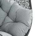 thumbnail image 5 of Ergode Hide Outdoor Patio Swing Chair With Stand - Gray, 5 of 5
