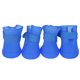 thumbnail image 4 of Botas impermeables Ticfox para perros y mascotas 4 piezas antideslizantes tamaño M azul, 4 of 6