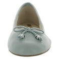 thumbnail image 3 of Sam Edelman Womens Felicia Luxe Leather Bow Ballet Flats, 3 of 3