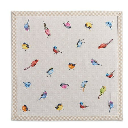 

Maison d Hermine Birdies on Wire 20 Napkin (Set of 4)