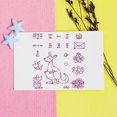 thumbnail image 4 of Cuadros Decorativos DIY Kangaroo Bless Silicone Seal Plantillas de grabado hechas a mano (ST0535A1) Likrtyny embutido en tela, 4 of 8
