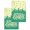 Green, variant on Happy Easter Rabbits Kitchen Dish Towels for Drying Dishes Set of 3, Spring Daisy Green Silhouette Yellow Waffle Weave Microfiber Hand Tea Bathroom Towels Quick Dry & Absorbent Towel 15.7x23.6