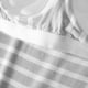 thumbnail image 4 of Pijama de manga corta para mujer, con mangas a rayas y copa acolchada, para el hogar, modal, 4 of 9