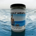thumbnail image 3 of Deadly Weapon Vegan Coconut Soy 12 oz/ 355 ml Candle Hand-poured, Eco-friendly, Clean Burning, Woodsy/ Clean, 3 of 5