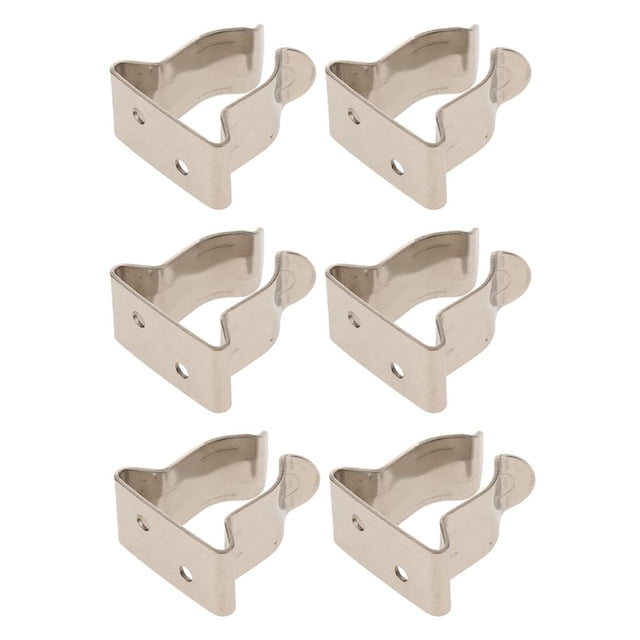 6 piezas abrazadera de Clips de sujeción de gancho de seguridad DYNWAVEMX para canoa de barco 304SS a prueba de herrumbre