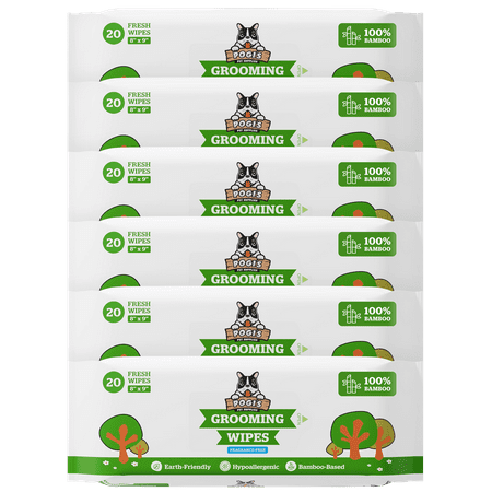 UPC: 0700381587502 | Pogi s Pet Supplies Hypoallergenic Pet Grooming Wipes for Dogs & Cats  120-Count
