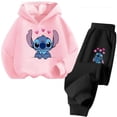 thumbnail image 4 of Sudadera con capucha Aloha Stitch, sudadera de moda, jersey con capucha de anime, dibujos animados, niñas, niños, ropa informal de manga larga, mono de camión Stitch, 4 of 5
