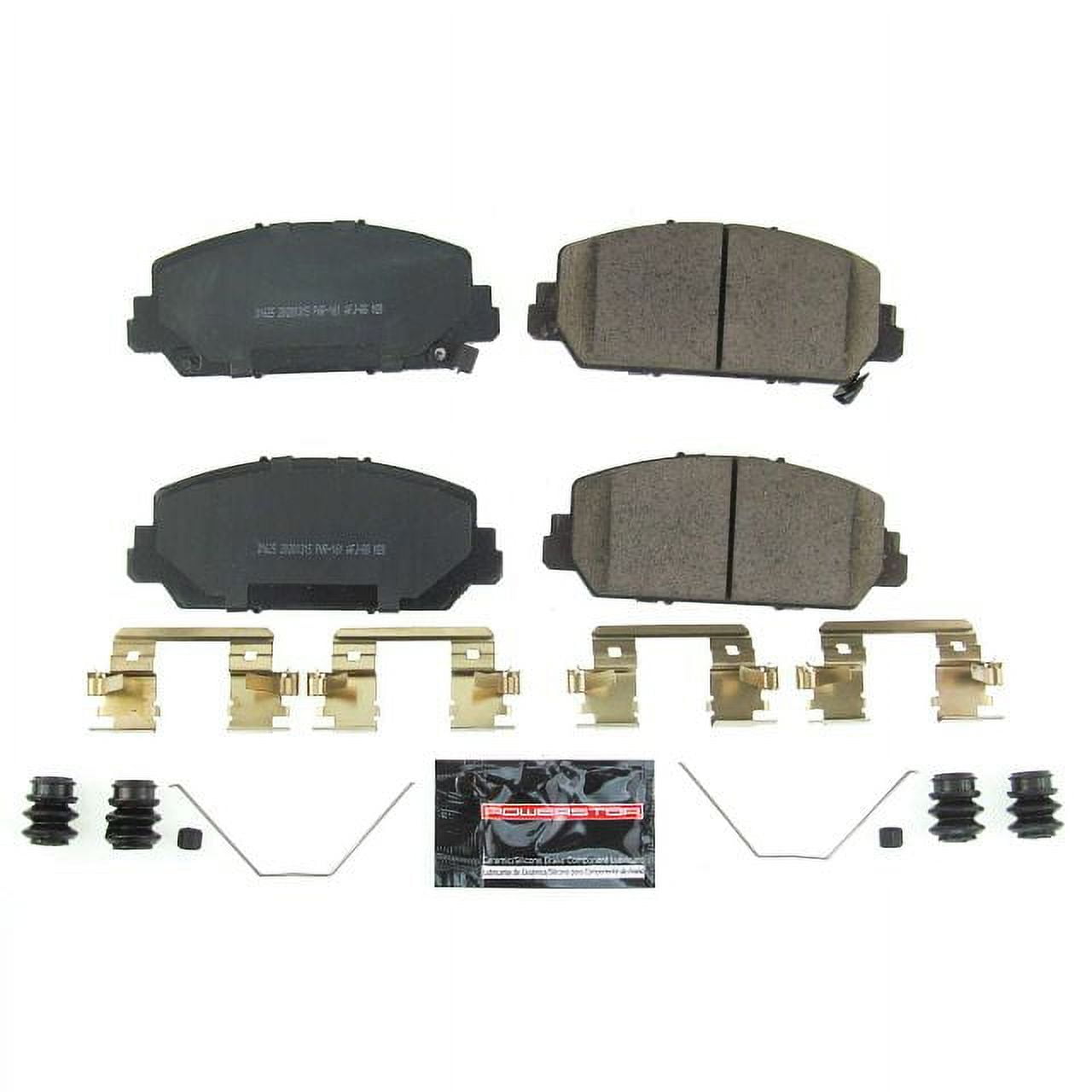 Power Stop Front Z23 Evolution Carbon-Fiber Ceramic Brake Pads Z23-1625