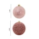 thumbnail image 3 of Ornamentos de bola de Navidad, 12 piezas, irrompibles, múltiples estilos, rosa, 3 of 8