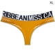 thumbnail image 3 of Malla inconsútil de la tanga femenina hueco hueco impreso de la ropa interior de la cintura baja mini transpirable g-string yoga bragas calzoncillos para la fiesta amarillo XL Advancent AP004233-12, 3 of 7