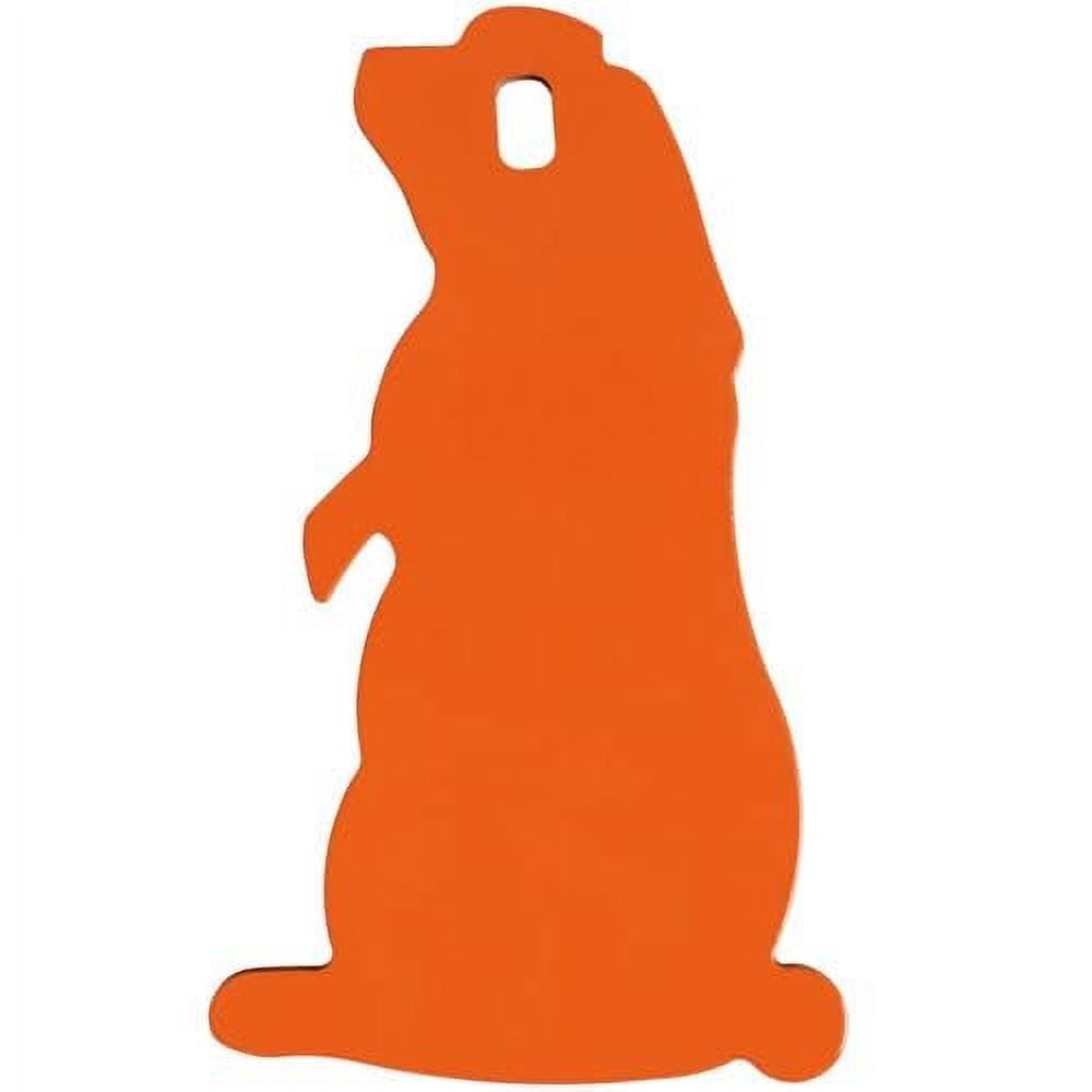 Champion Impact Steel Rimfire Prairie Dog Target, Orange, Medium