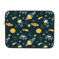 thumbnail image 7 of Cute Kids Space Astronauts 15 inch Portable Laptop Sleeve Compatible with MacBook Air Notebook Computer Case for Men Women College School Students, 7 of 7