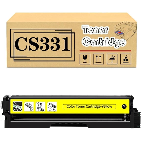 CS331 20N10C0 20N10K0 20N10M0 20N10Y0 Toner Cartridge, Compatible for Lexmark CS331dw CS431dw CX331adwe CX431adw Printers【High Print Volume with Chip】