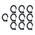 thumbnail image 3 of Spring Snap Hook Small Camping Tent Hooks Keychain Rings Buckles Clasps Hooks for Flashlight, Hiking, Backpacking, Fishing, Trip, Traveling 10Pcs, 3 of 10