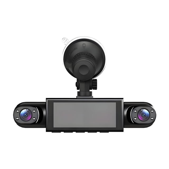 Car Dash Cam 360 Degree 4 Channel Car Dash Cam, 1080P Full HD Dash Camera with Infrared Night Vision, G-Sensor, Loop Recording, Parking Monitor for Vehicles Dash Camera
